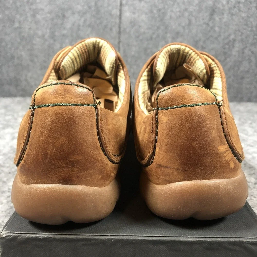 Born Shoes Womens‎ Size 7 38.5 Brown Leather Lace Up Comfort Sneakers Casual